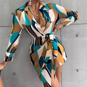 Shein Hem Shirt Dress